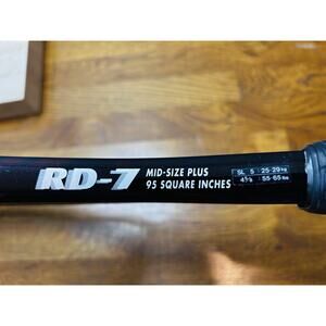 YONEX RD-7‎ MID-SIZE PLUS 95 Grip 4 1/2 Tennis Racquet with Case JAPAN New grip